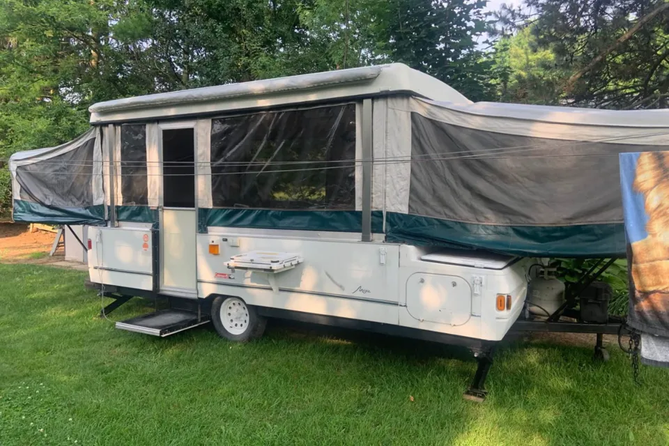 Kathy's Coleman Bayside Tent Trailer