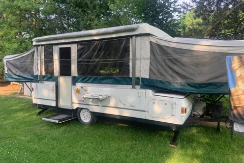 Kathy's Coleman Bayside Tent Trailer