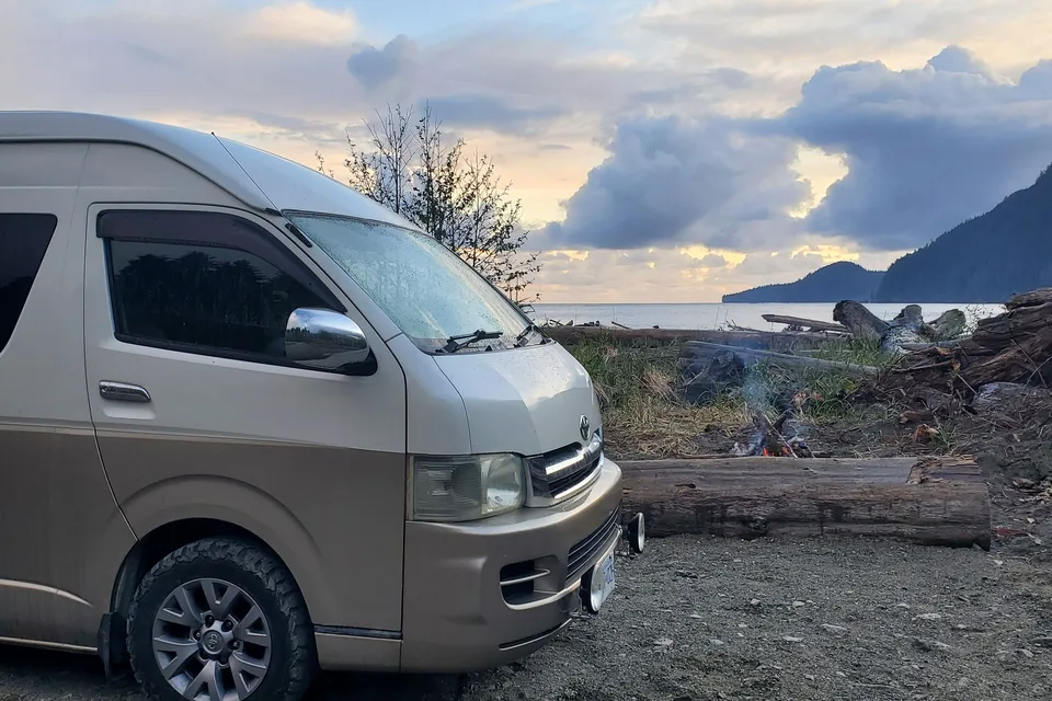 Oshi, the Toyota Hiace  Campervan