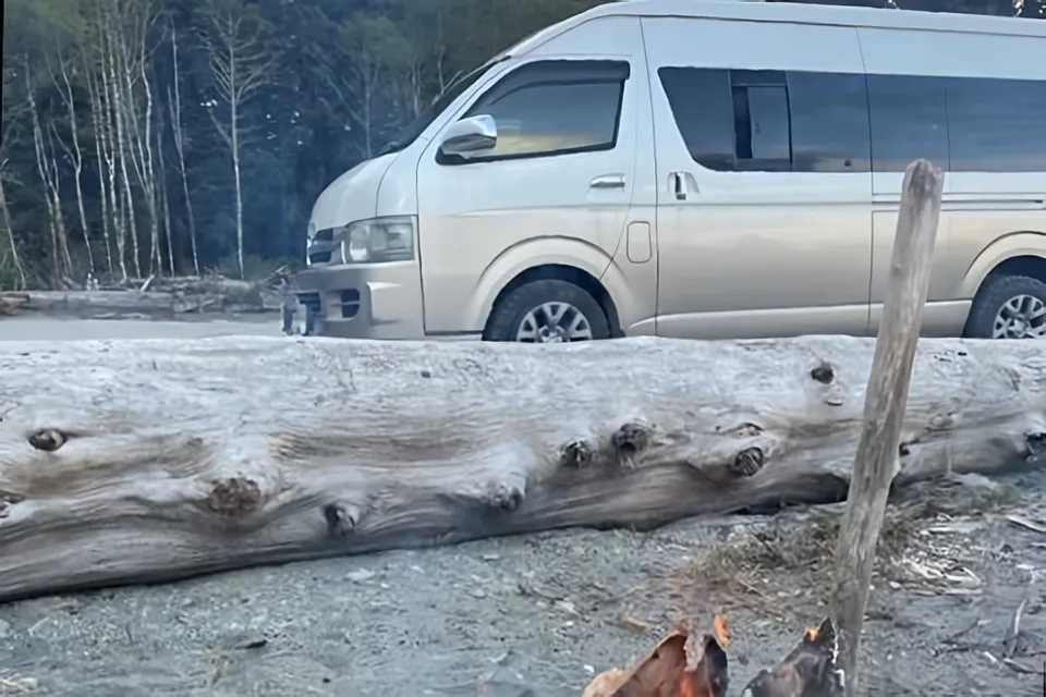 Oshi, the Toyota Hiace  Campervan