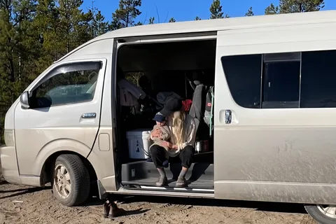 Oshi, the Toyota Hiace  Campervan