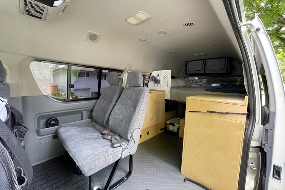 Oshi, the Toyota Hiace  Campervan