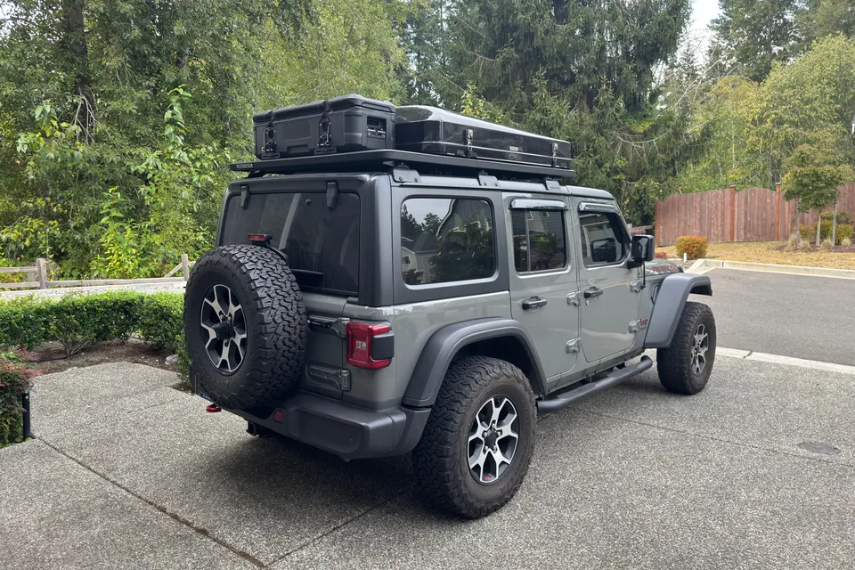 Jeep Wrangler Rubicon | iKamper Rooftop Tent | Camp Kitchen
