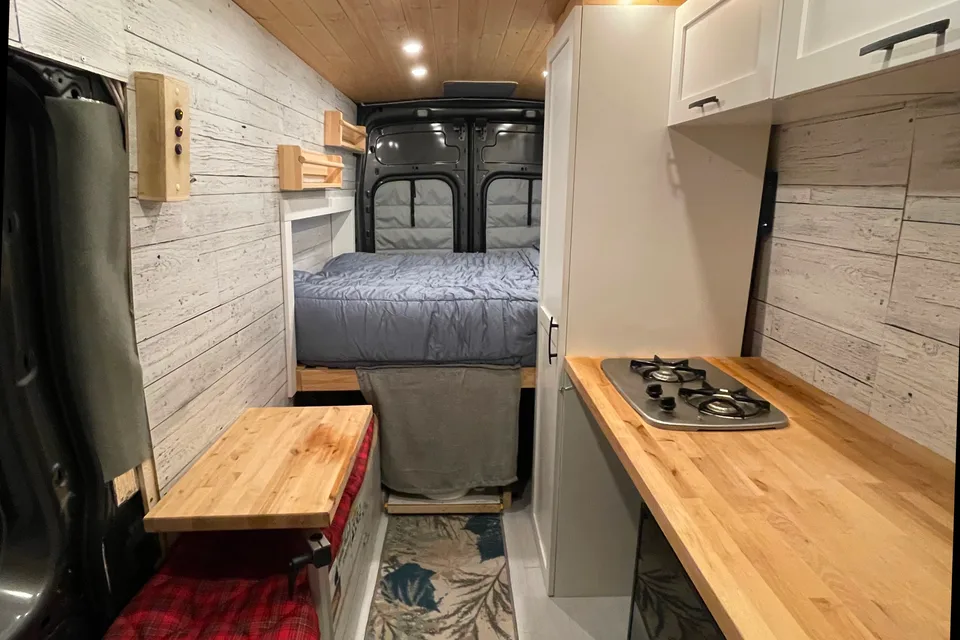 Rocky Mountain Adventure Van | High Roof Transit | Solar + Heater