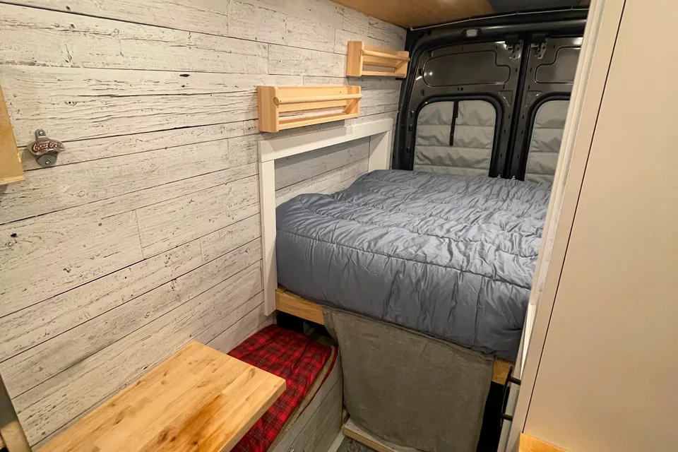 Rocky Mountain Adventure Van | High Roof Transit | Solar + Heater