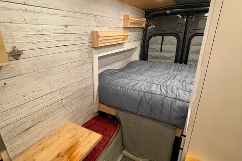Rocky Mountain Adventure Van | High Roof Transit | Solar + Heater