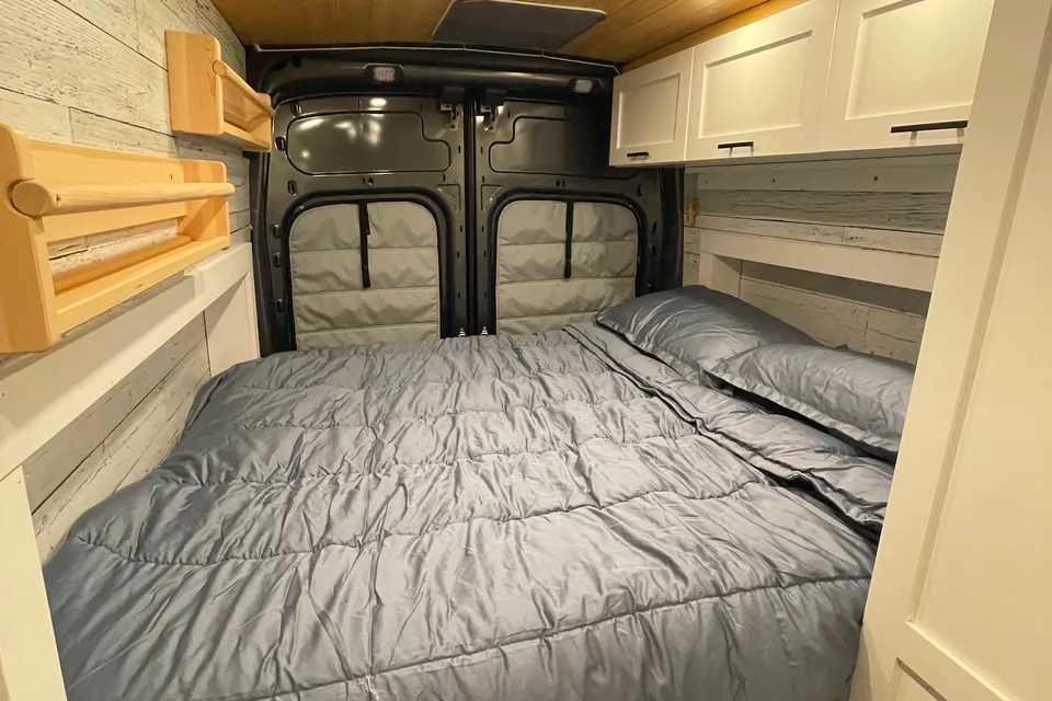 Rocky Mountain Adventure Van | High Roof Transit | Solar + Heater