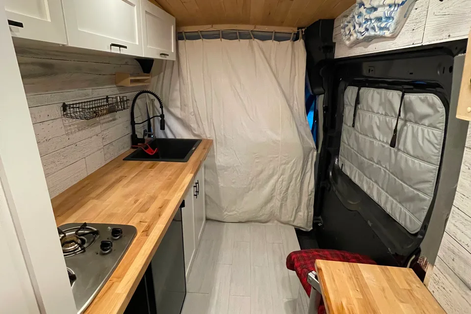 Rocky Mountain Adventure Van | High Roof Transit | Solar + Heater