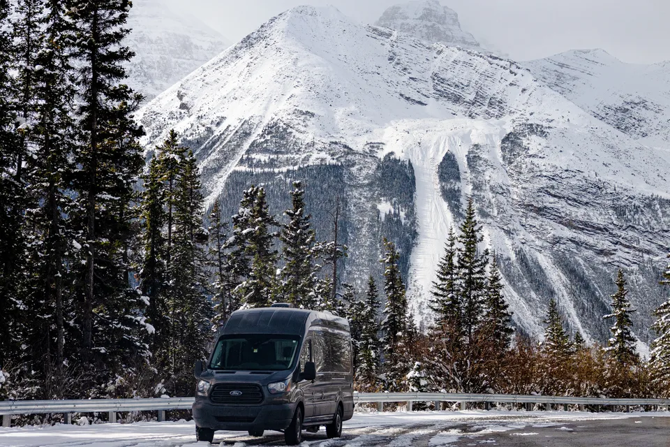 Rocky Mountain Adventure Van | High Roof Transit | Solar + Heater