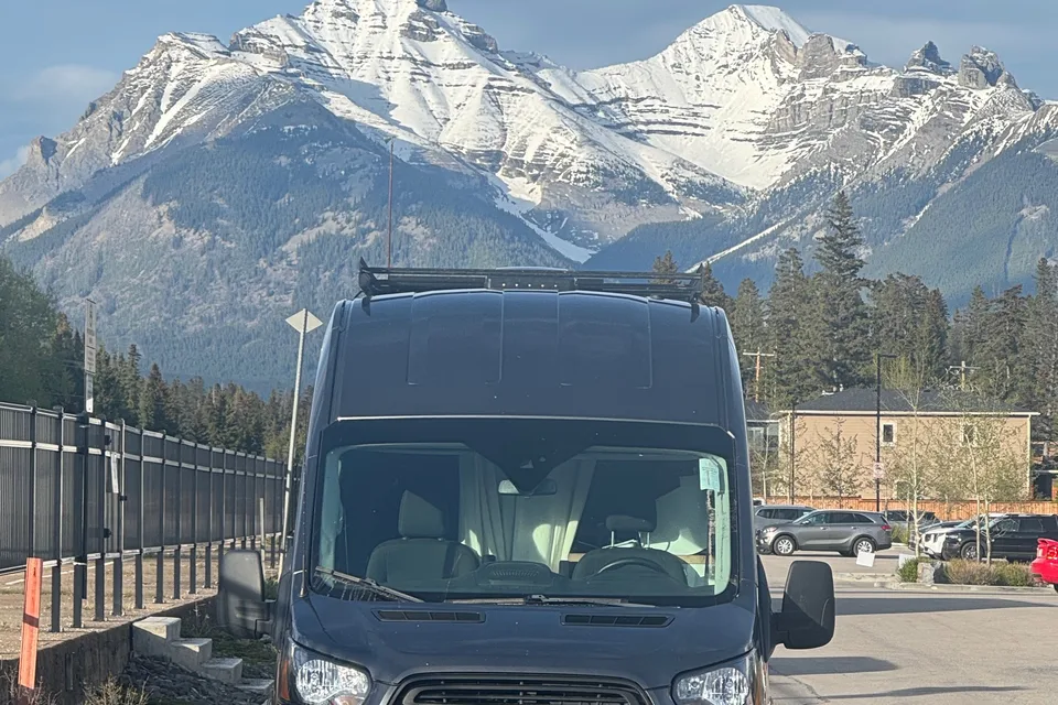 Rocky Mountain Adventure Van | High Roof Transit | Solar + Heater