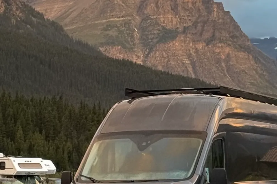 Rocky Mountain Adventure Van | High Roof Transit | Solar + Heater
