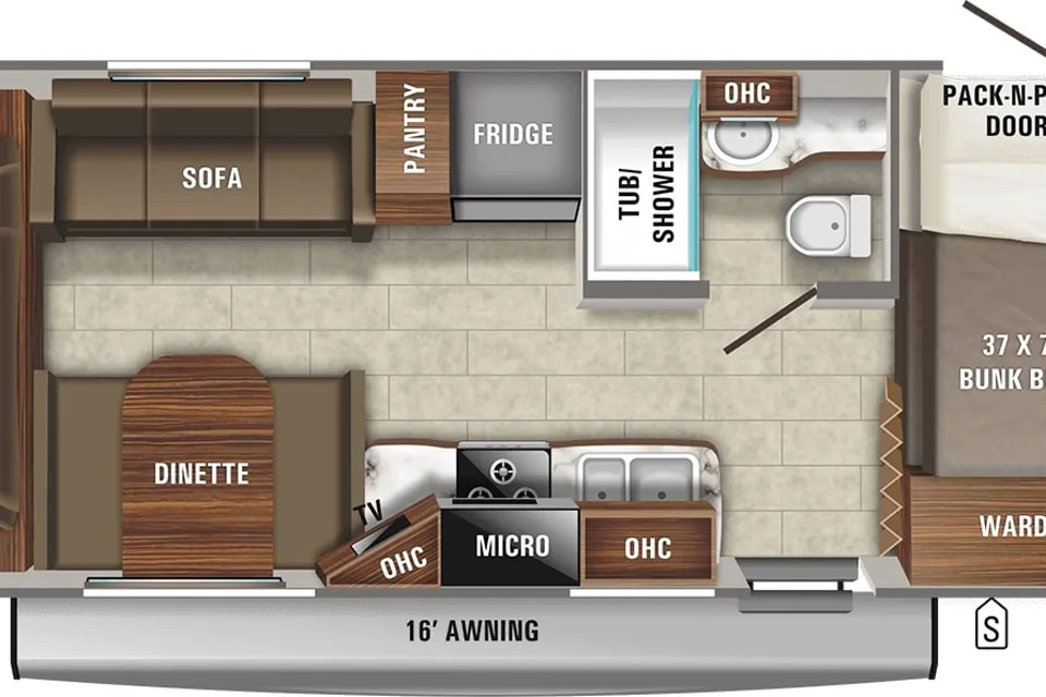 Light weight Jayco Jay feather Travel Trailer