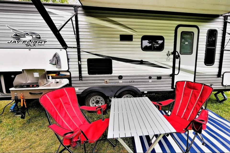 Val's  Jayco Family Trailer
