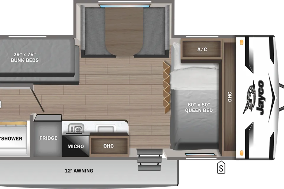 Jayco jay flight 184bsw Travel Trailer " Venture "