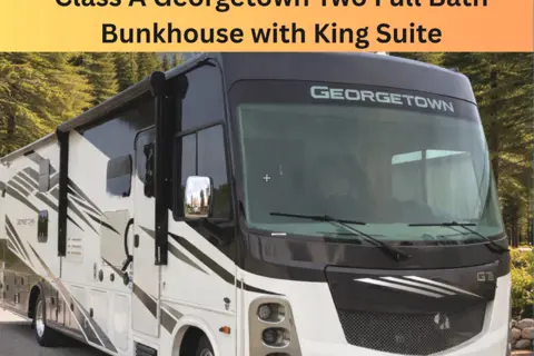 Class A Georgetown Bunkhouse with Two FULL Bath and King bed