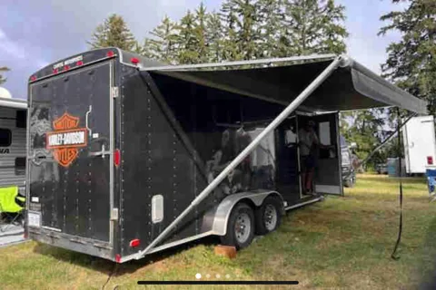 Toy hauler 20 pied Roulotte cargo