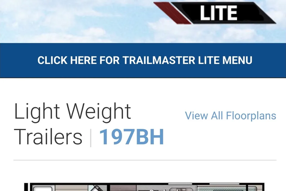 Gulf Stream Trailmaster 197BH Travel Trailer