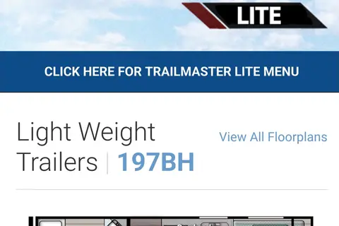 Gulf Stream Trailmaster 197BH Travel Trailer