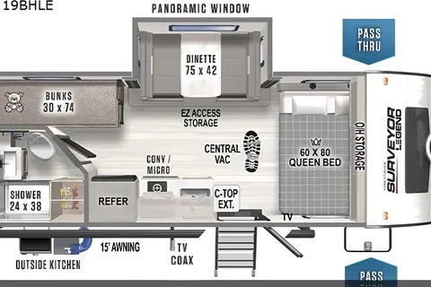 Family Bunkhouse Adventure Rig – Sleeps 6 with Outdoor Kitchen!
