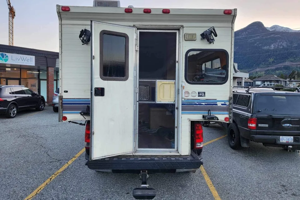 Blazing Bonfire Adventure Truck Camper