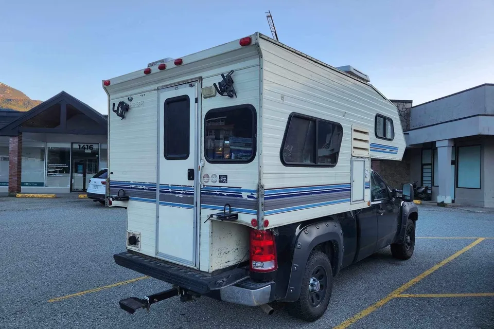 Blazing Bonfire Adventure Truck Camper