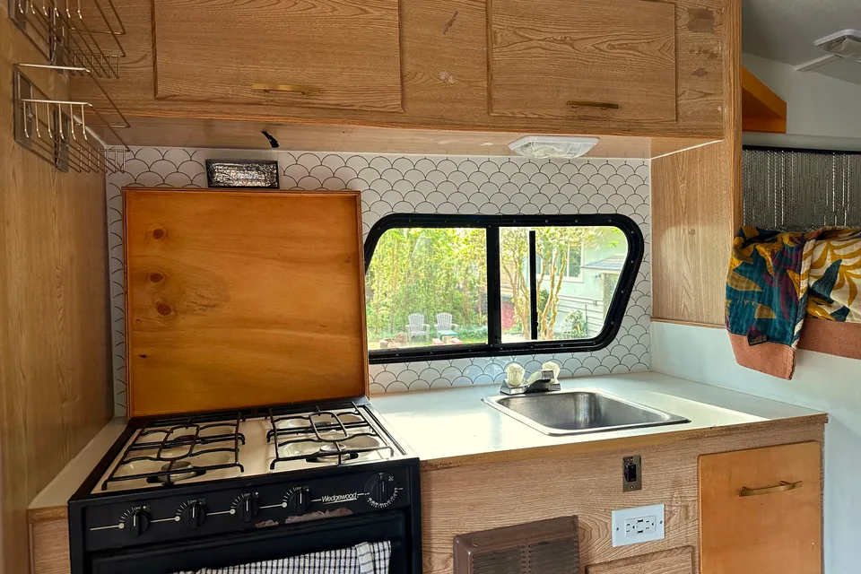 Blazing Bonfire Adventure Truck Camper