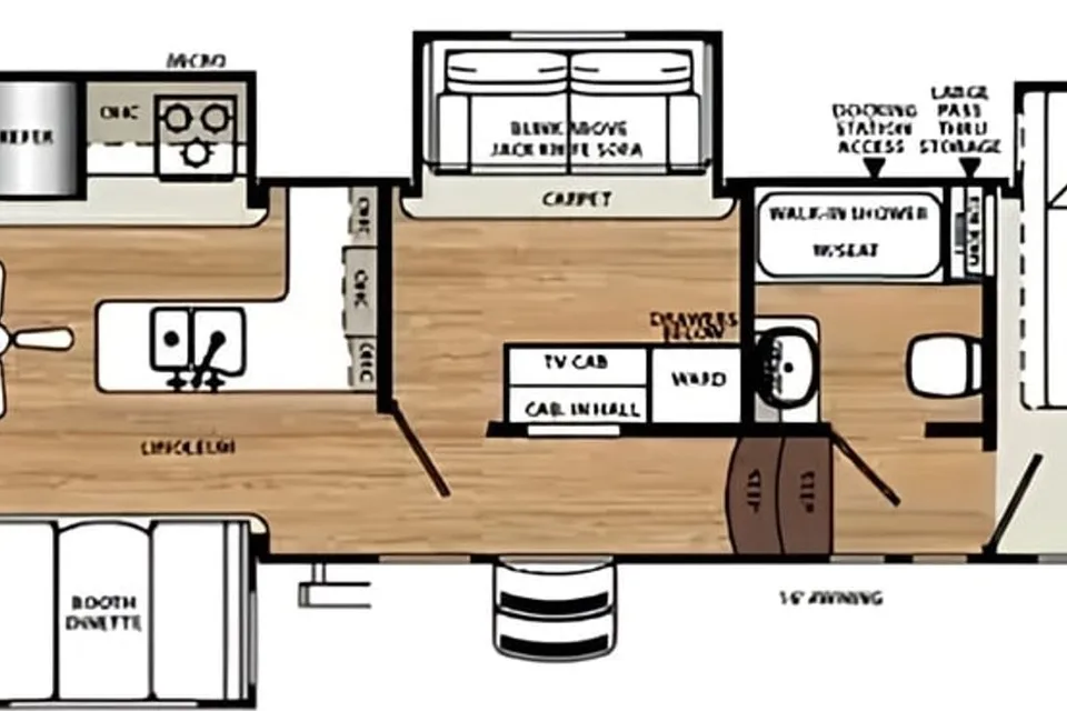 Ava's Forest River Inc. Sierra 371REB Fifth Wheel