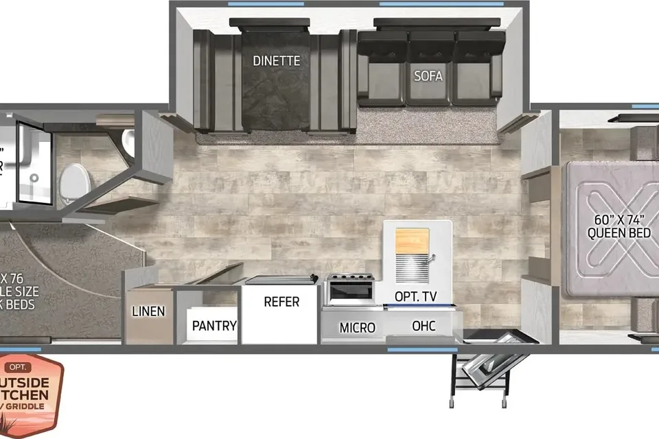 2025 Puma 283BHCE Bunk House Camping Edition