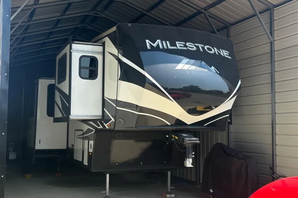 Mallory's Heartland Milestone Fifth Wheel