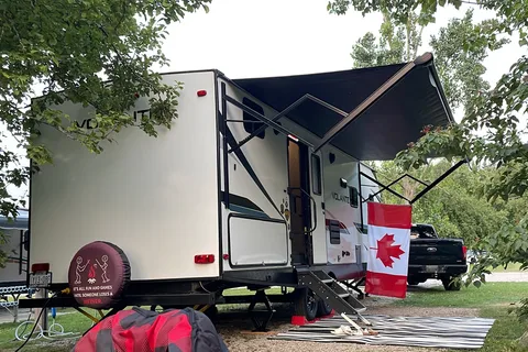 John and Rebecca's Crossroads Volante Travel Trailer