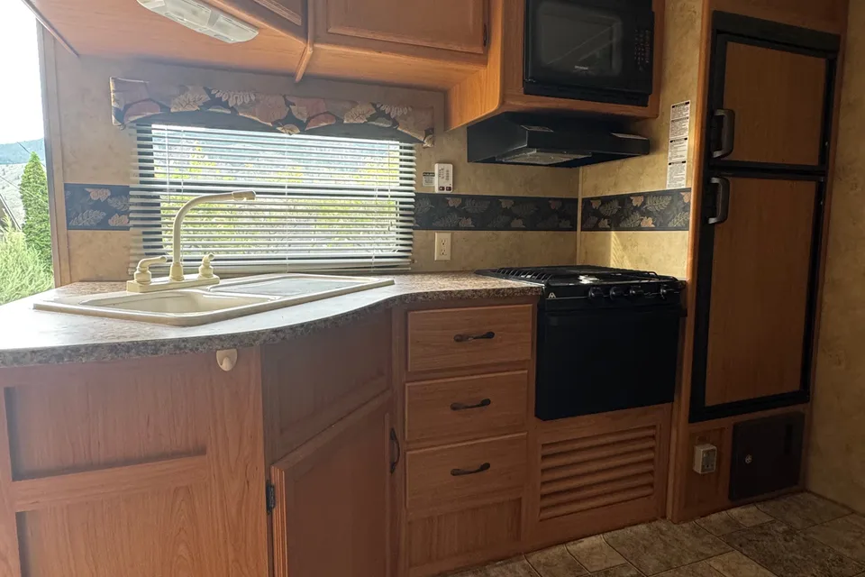 Keystone Hideout Travel Trailer on the River