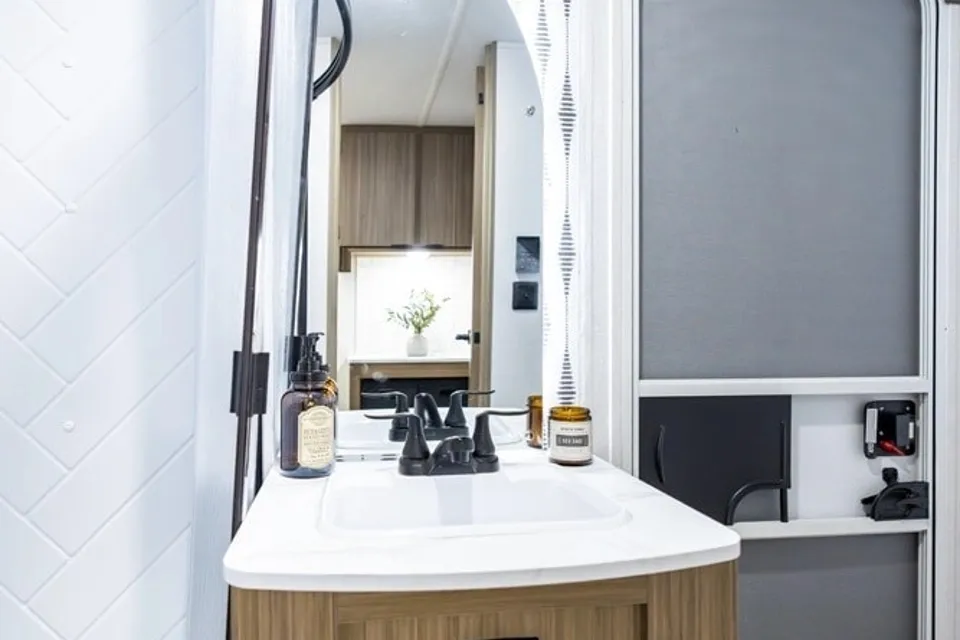 Forest River 32BHDSX Travel Trailer Glamping