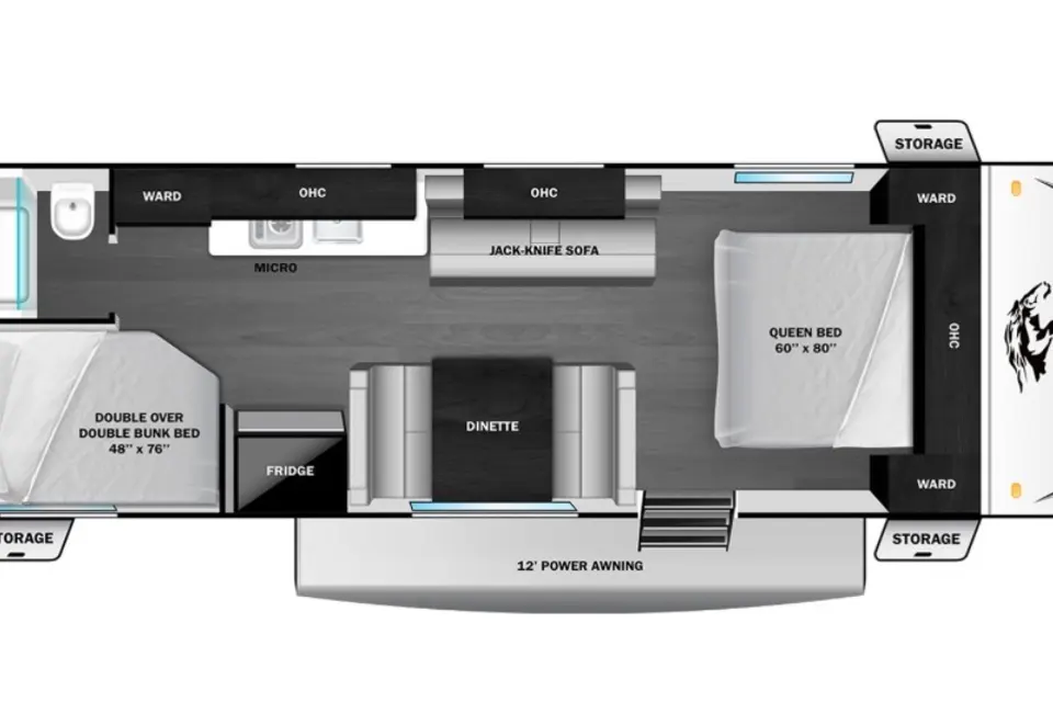 Castelo Colt Co. Open Range Colt 2026 Travel Trailer