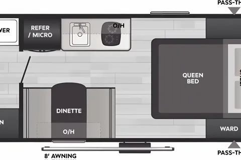 William's Coleman 17r Travel Trailer