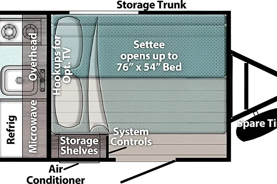 Trail Boss 109OK Travel Trailer