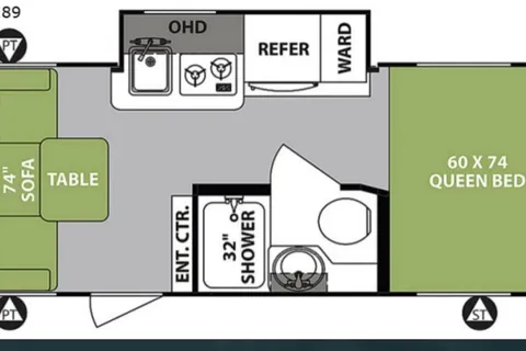 Carolina Dream RPOD 189 Travel Trailer