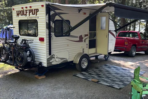 Brenda's Forest River Wolf Pup Travel Trailer
