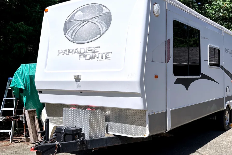 Lorraine and Rob’s happy trails trailer