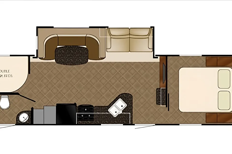 CozyRidez Heartland Trail Runner Travel Trailer