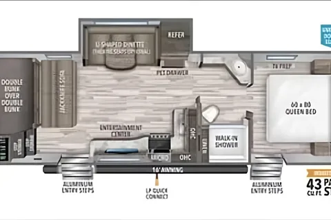 Cysneiros Grand Design Transcend  Xplor series M-265BH Travel Trailer