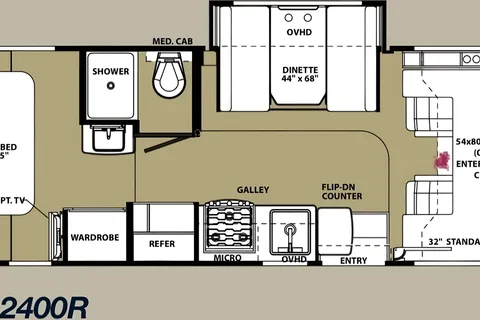 Jennifer's Forest River Sunseeker MBS 2400 Class C