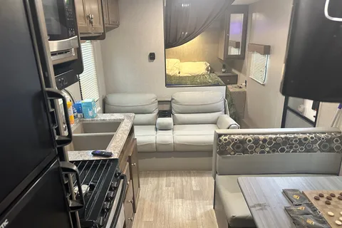 Stowers’s Family Bunkhouse Travel Trailer