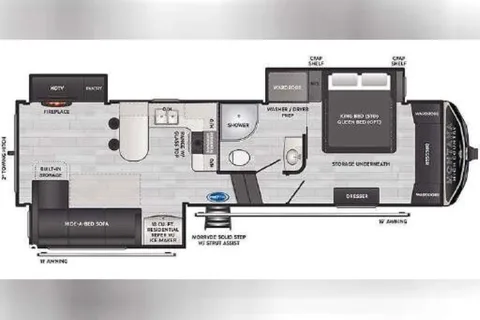 Keystone Montana High County 281CK Fifth Wheel