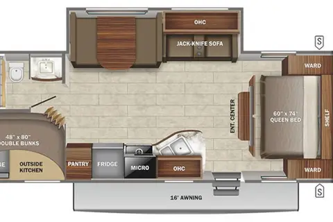 Fireside RV's 2022 Jayco Jay Flight SLX 267BHS