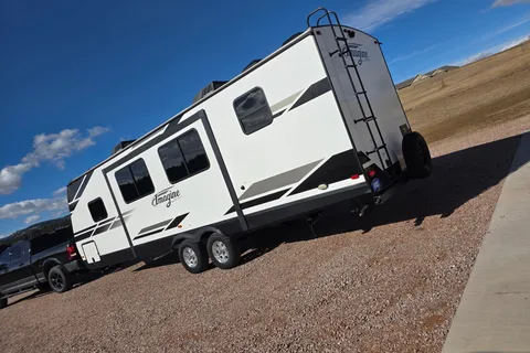 The luxurious Grand Design Imagine 2800 BH Travel Trailer