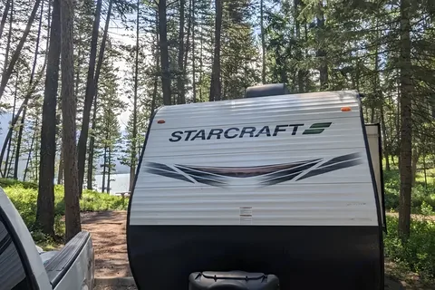 Cozy Couples Camper near Glacier - Pet Friendly!
