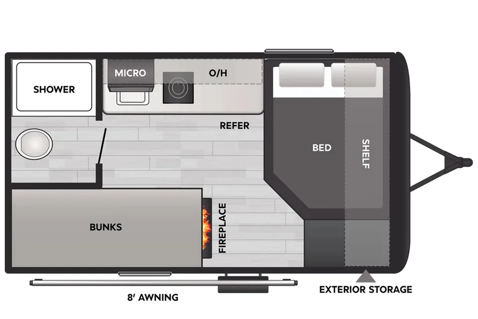 2026 Keystone Coleman 13b Travel Trailer