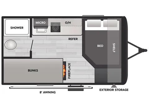 2026 Keystone Coleman 13b Travel Trailer