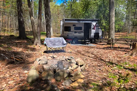 Trevor and Jerrica's Forest River Aurora 15Rdx Travel Trailer