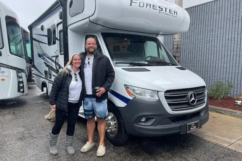 Beautiful 2023 Mercedes Forest River Forester Delivery Included